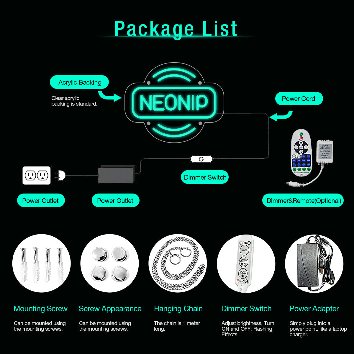 NEONIP-100% Handmade Melting Heart LED Neon Light Sign