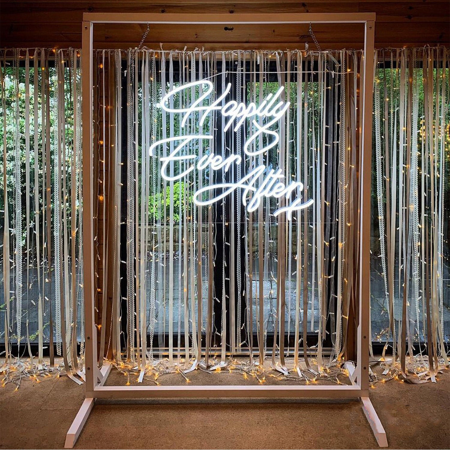 NEONIP-100% Handmade Happily Ever After LED Neon Wedding Sign
