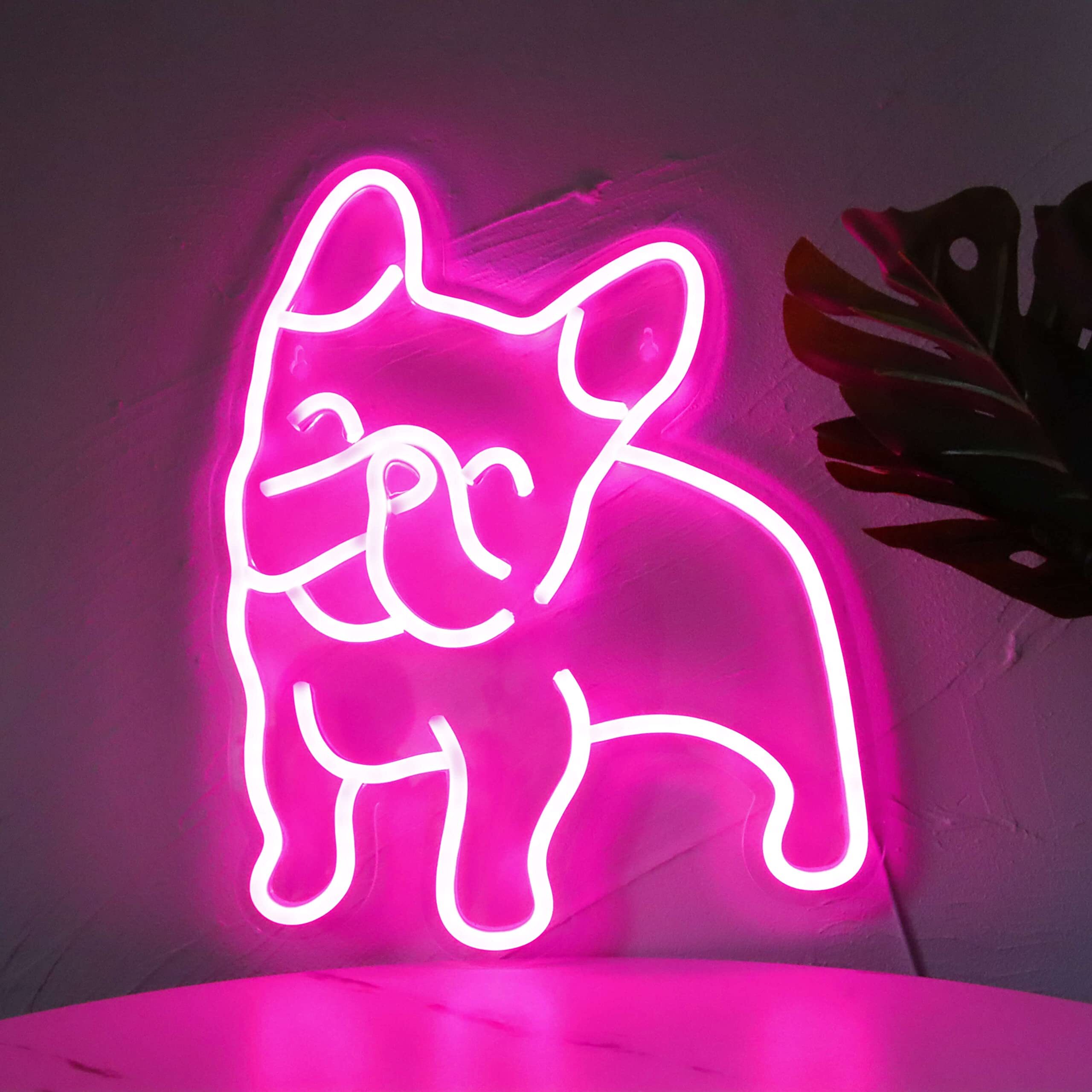 NEONIP-100% Handmade French Bulldog Cute Dog LED Neon Sign