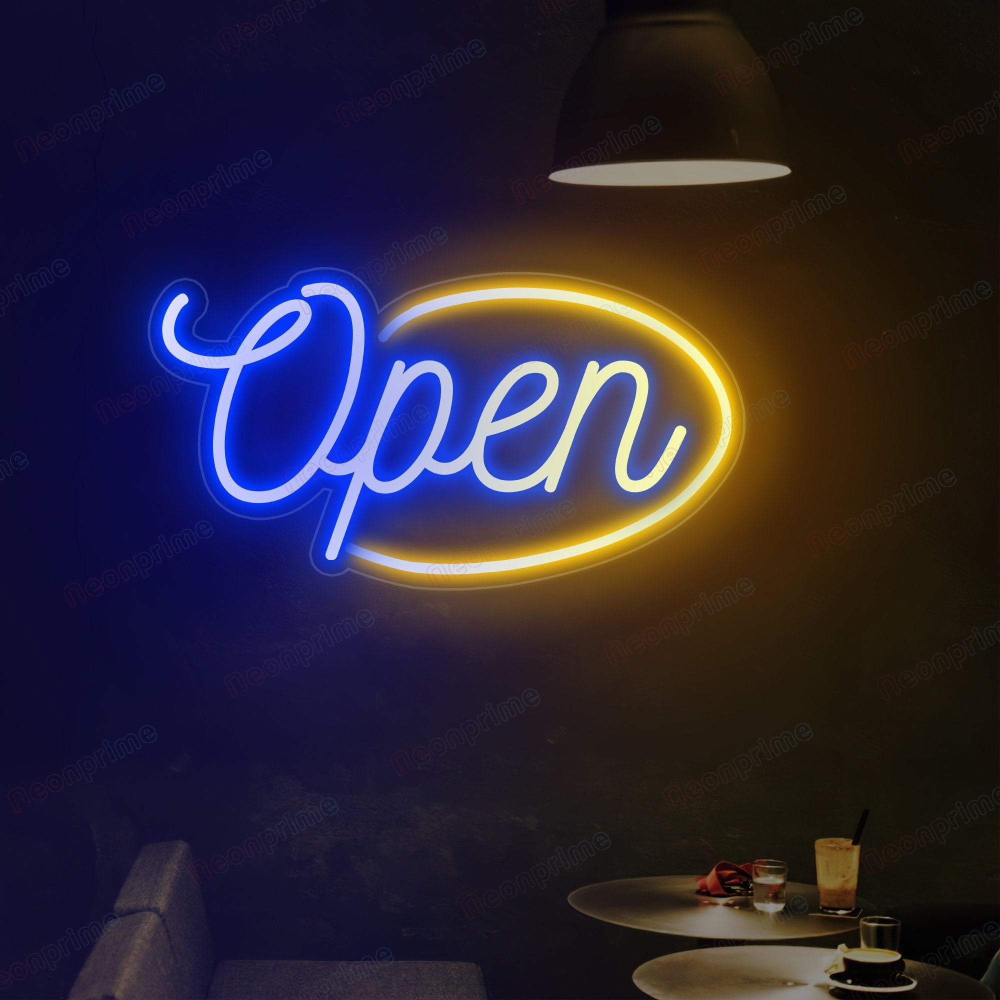 NEONIP-100% Handmade Open Neon Sign Business Decorations