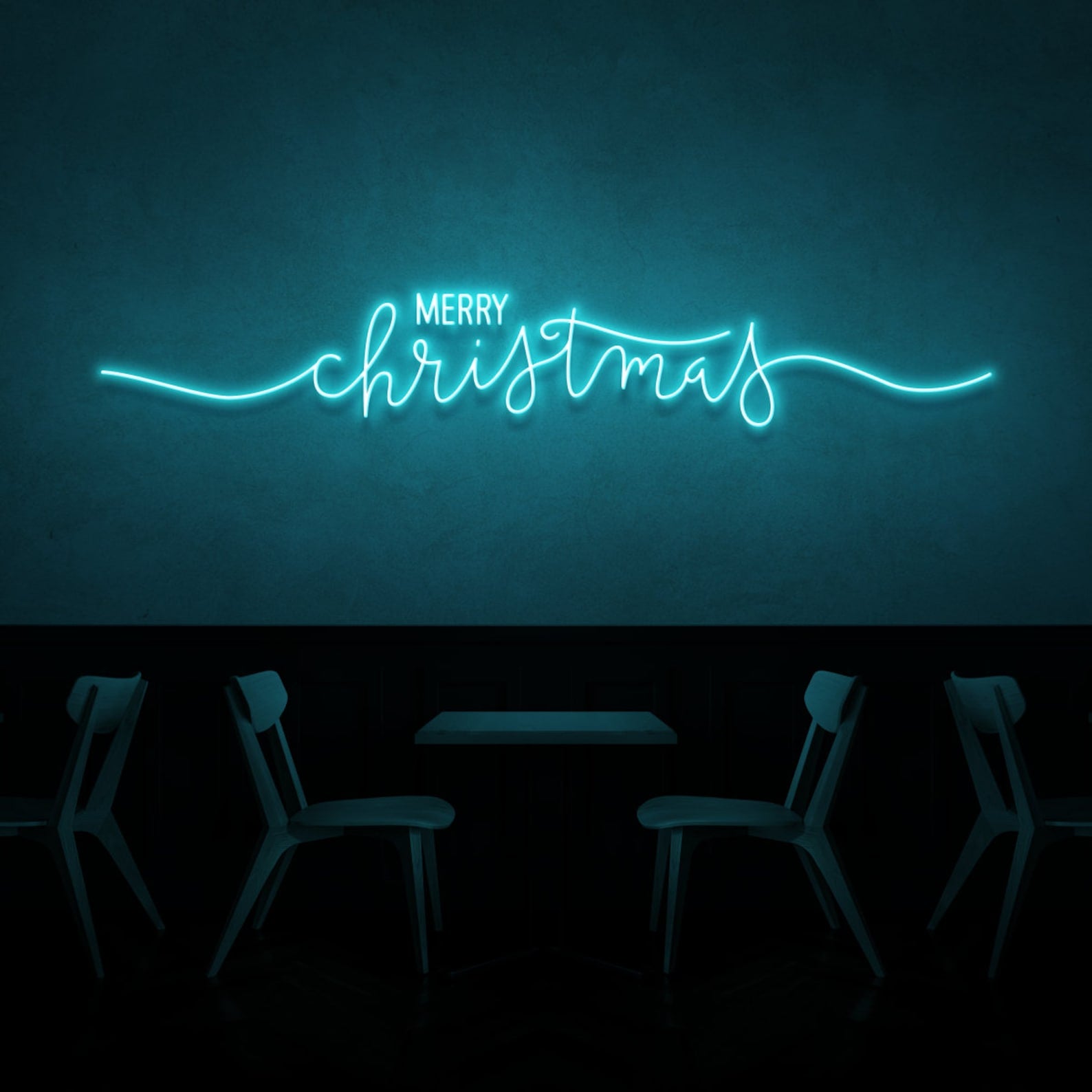 NEONIP-100% Handmade Merry Christmas Neon Sign Christmas Decorations