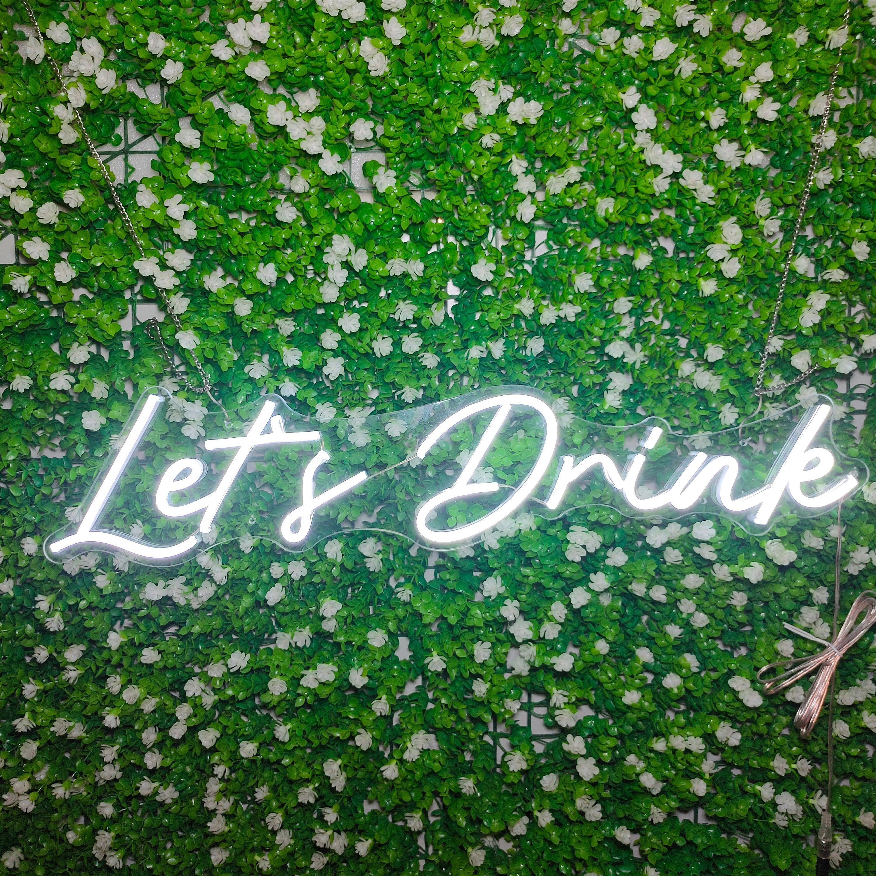 NEONIP-100% Handmade Let's Drink LED Neon Light Sign