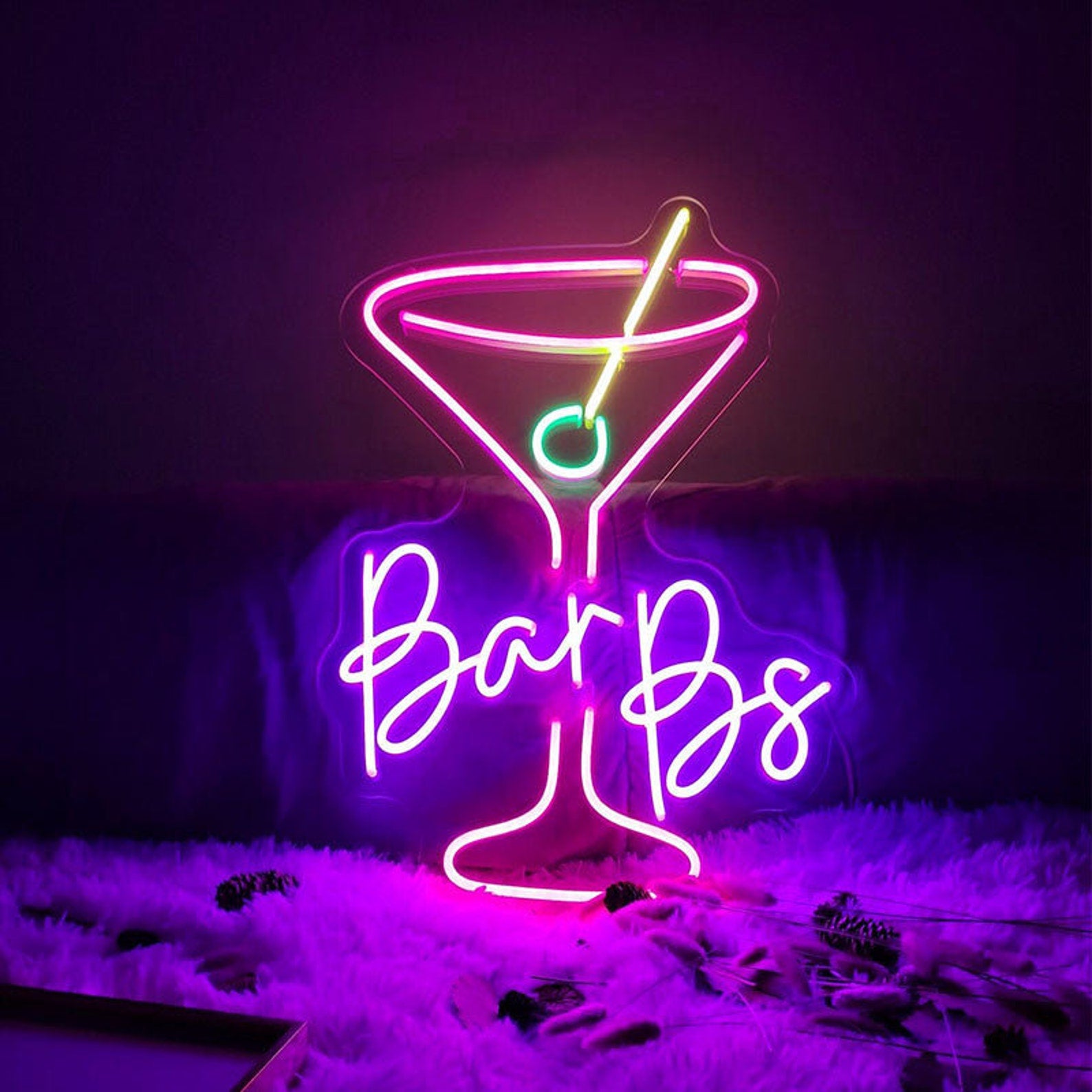 NEONIP-Personalized 100% Handmade Your Name Cocktails Bar LED Neon Sign