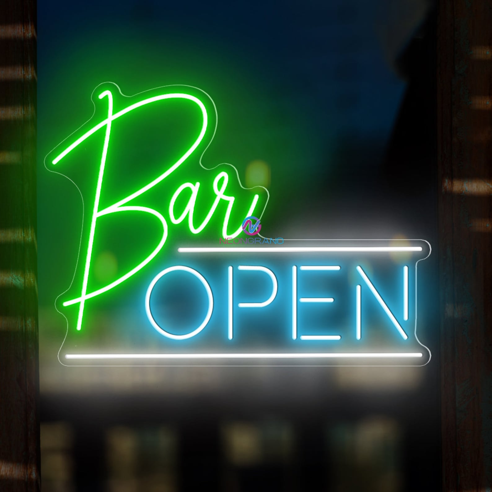 NEONIP-100% Handmade Bar Open LED Neon Light Sign