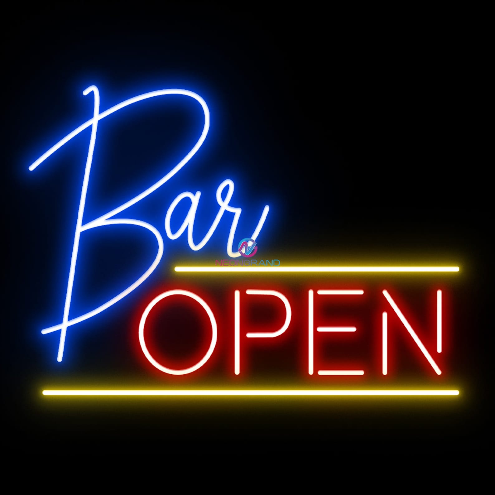 NEONIP-100% Handmade Bar Open LED Neon Light Sign