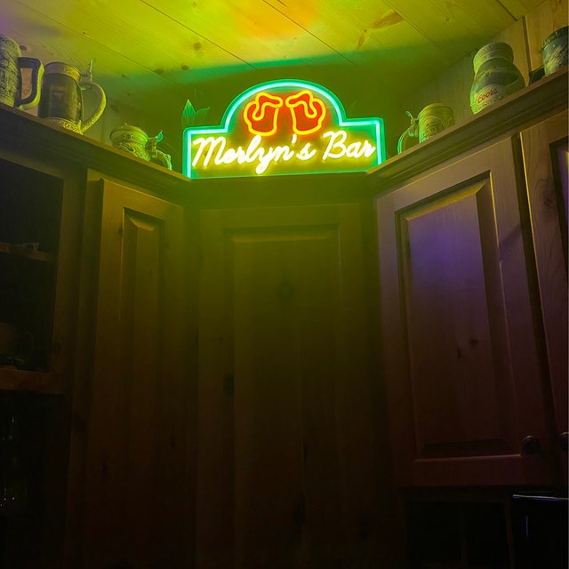 NEONIP-Personalized 100% Handmade Your Name Bar LED Neon Sign