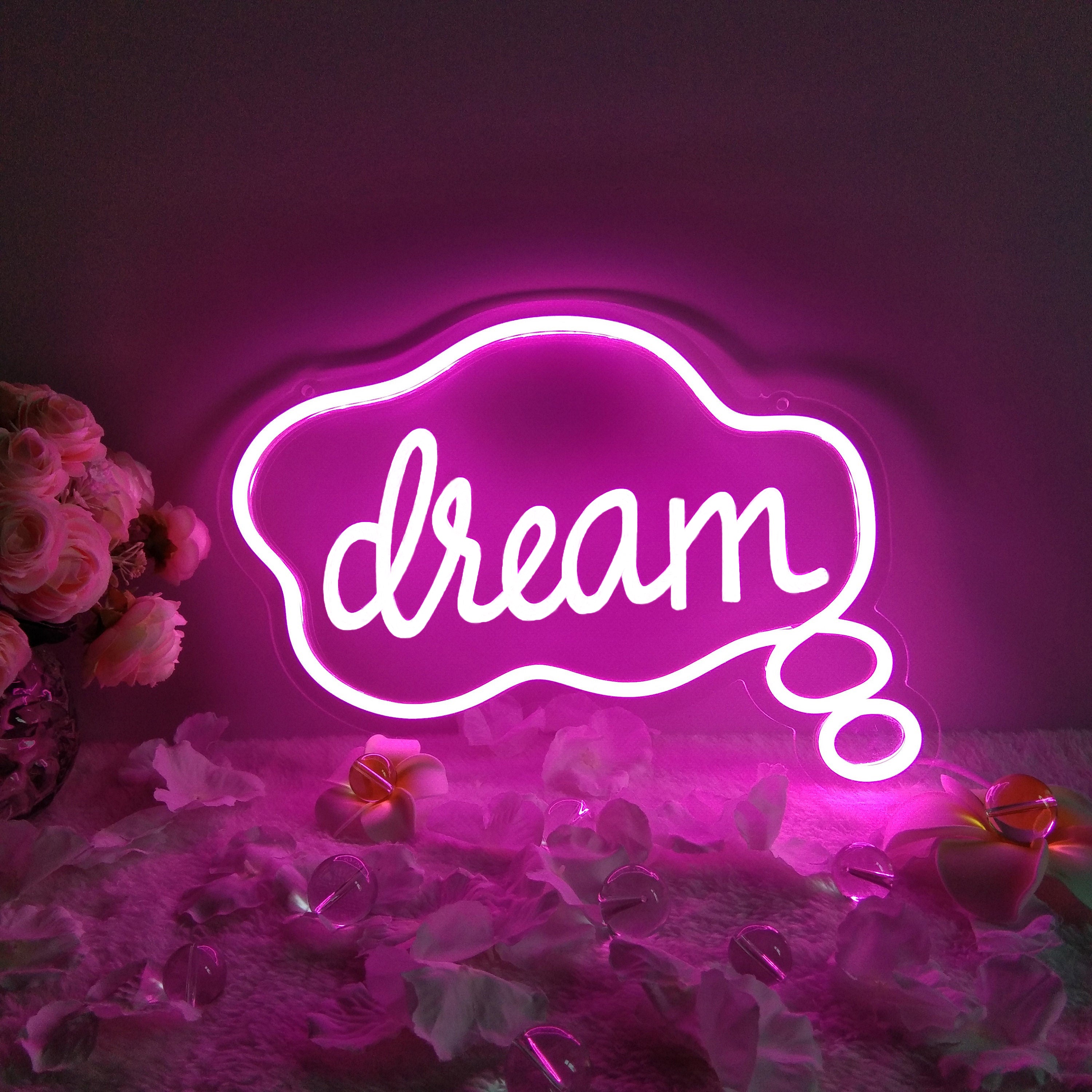NEONIP-Personalized 100% Handmade Bubble LED Neon Sign with You Kid's Name