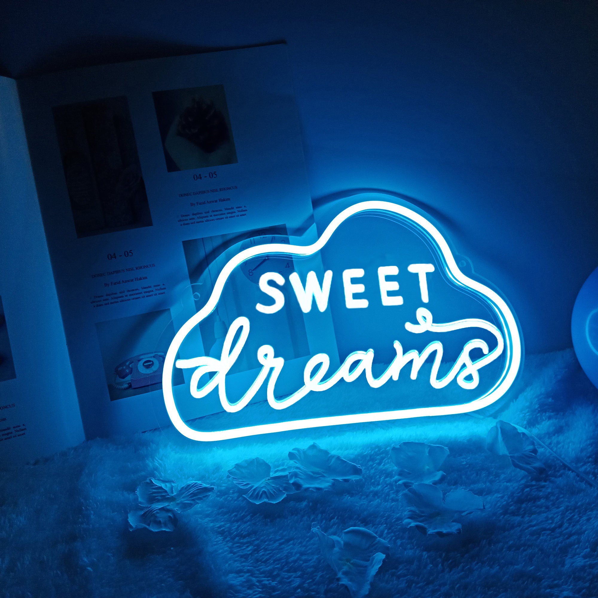 NEONIP-Personalized 100% Handmade Cloud LED Neon Sign with You Kid's Name