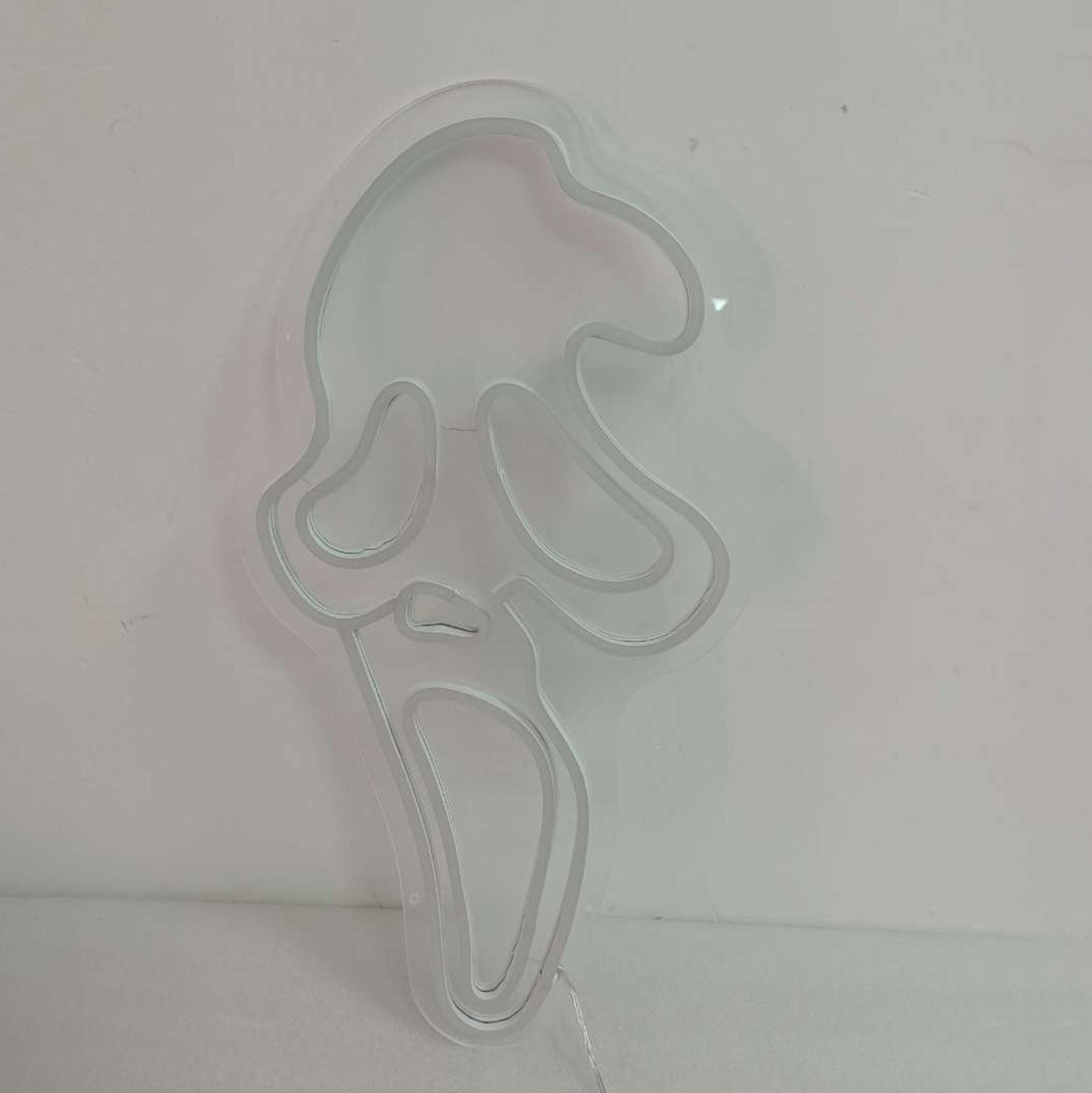NEONIP-100% Handmade Scream Face Ghost Halloween LED Neon Sign