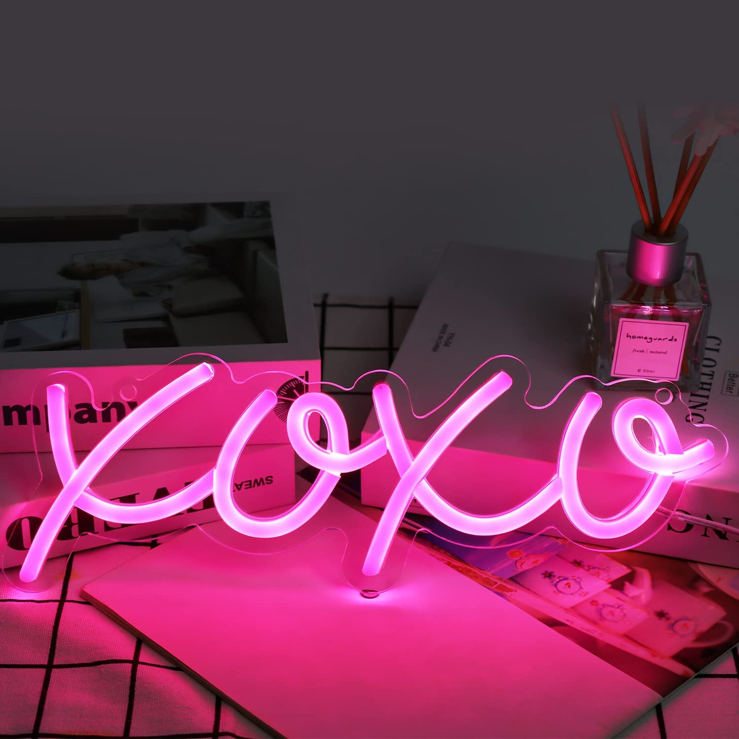 NEONIP-100% Insegna luminosa al neon XOXO LED fatta a mano