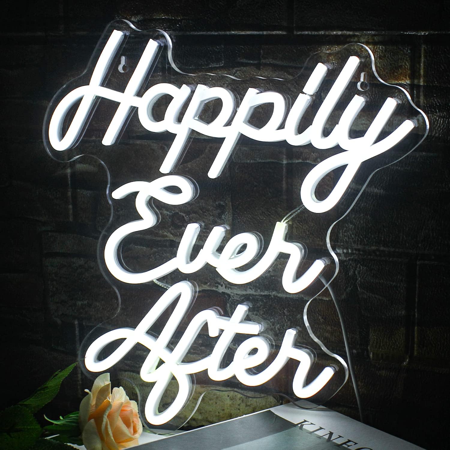 NEONIP-100% Handmade Happily Ever After LED Neon Light Sign