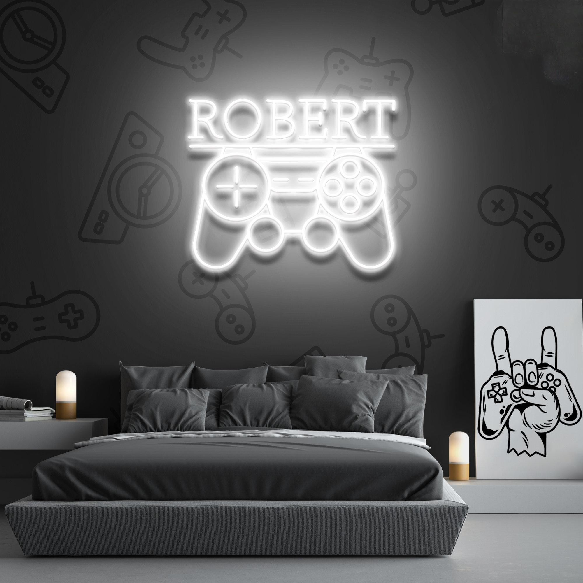 NEONIP-Personalized 100% Handmade Game Controller LED Neon Sign with You Lovely Kid's Name