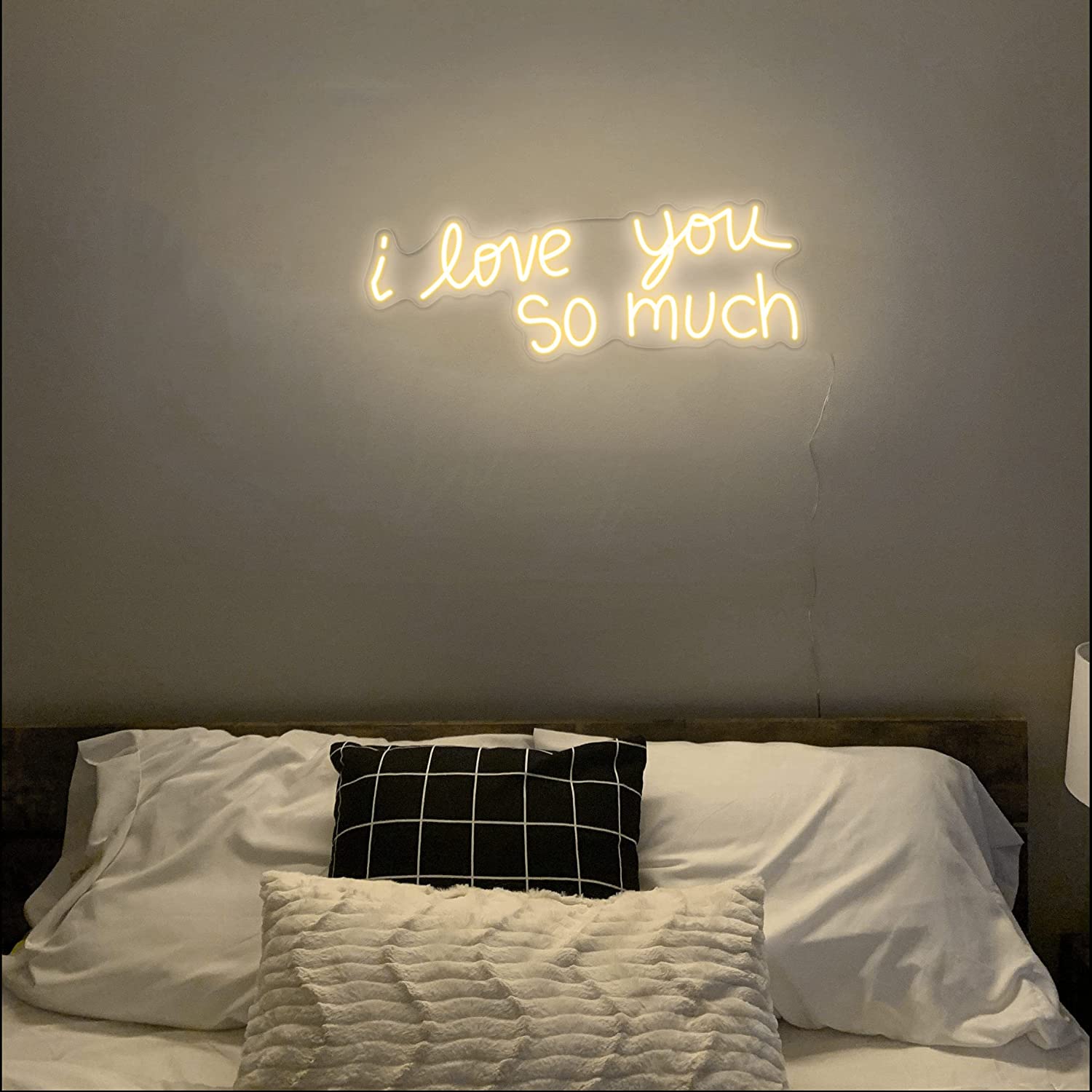 NEONIP-100% Handmade I Love You So Much LED Neon Light Sign