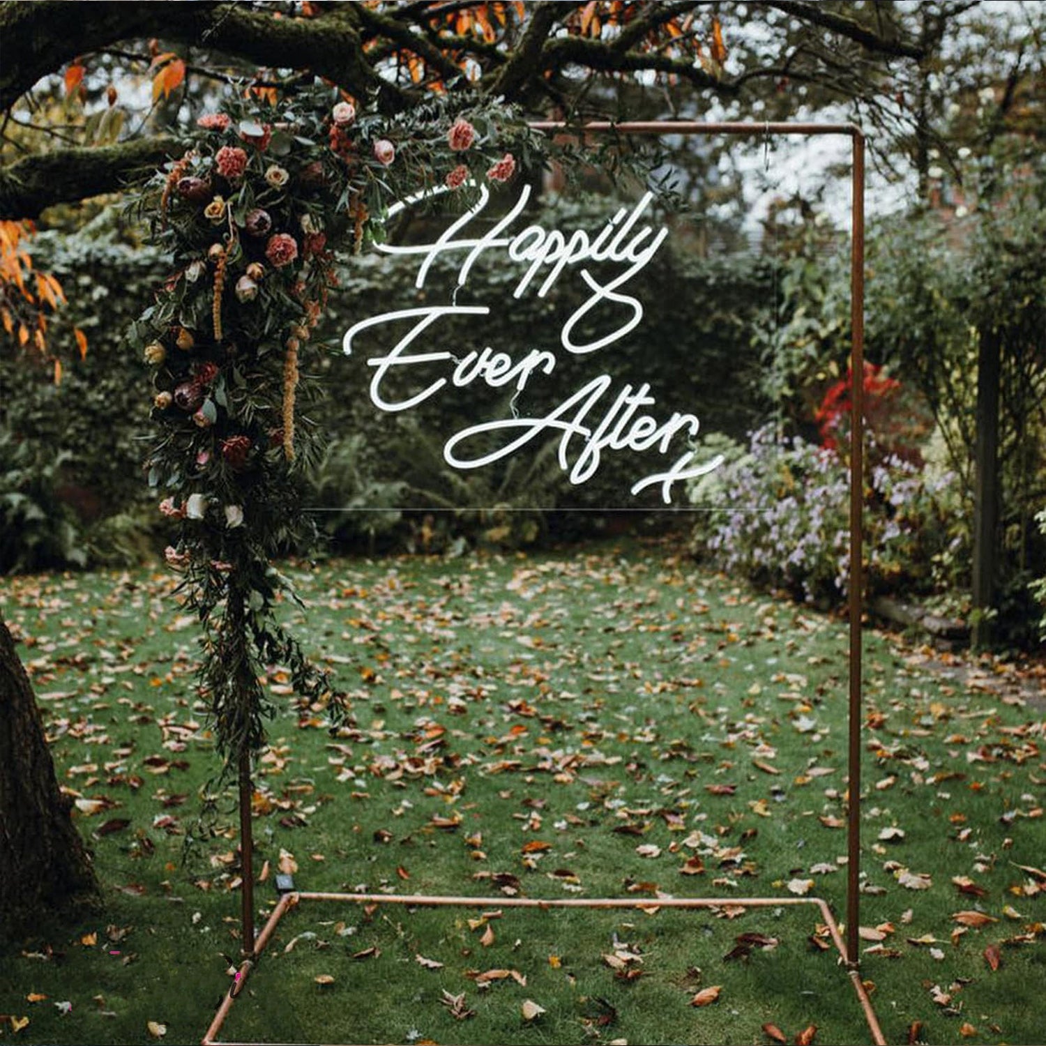 NEONIP-100% Handmade Happily Ever After LED Neon Wedding Sign