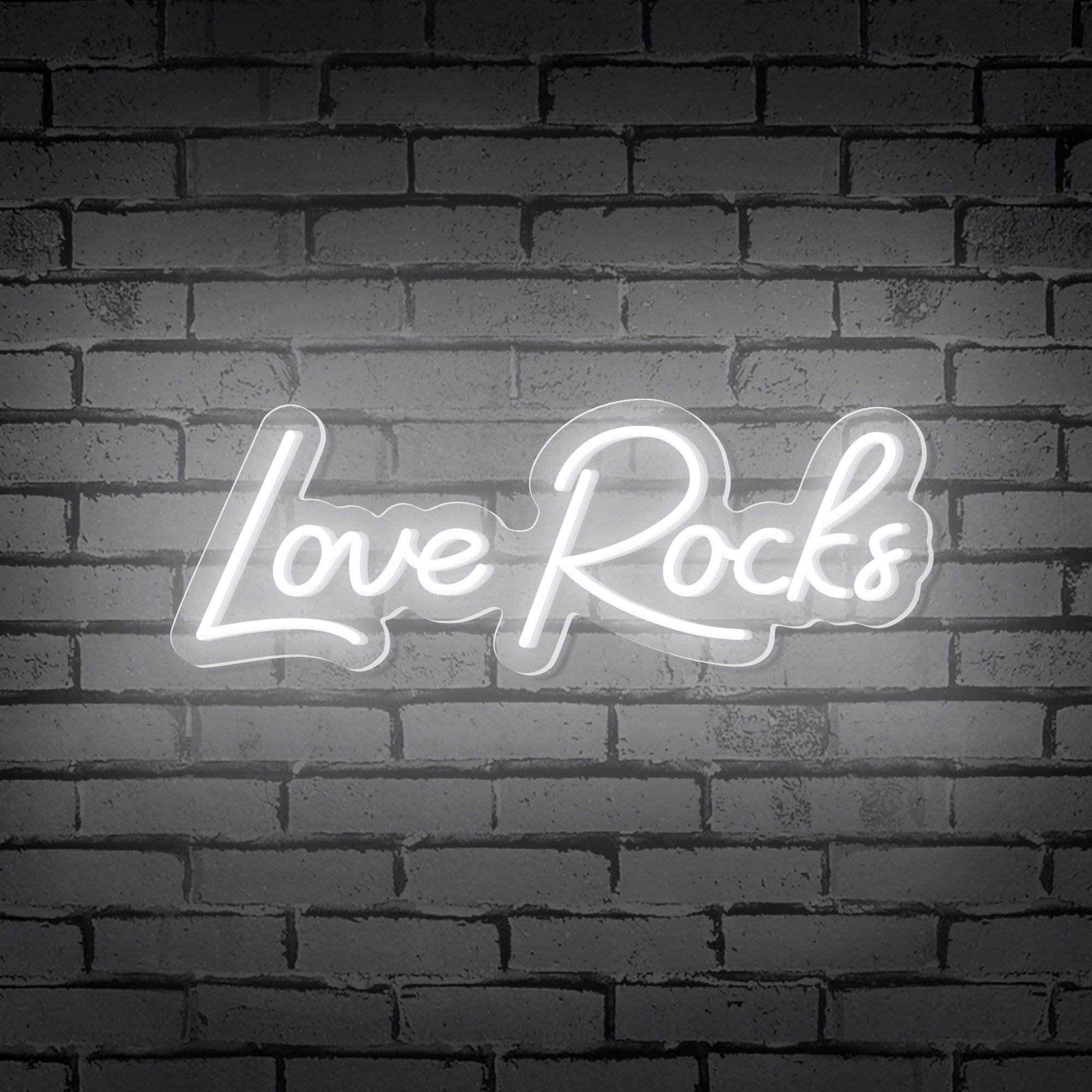 NEONIP-100% Handmade Love Rocks Wedding LED Neon Sign
