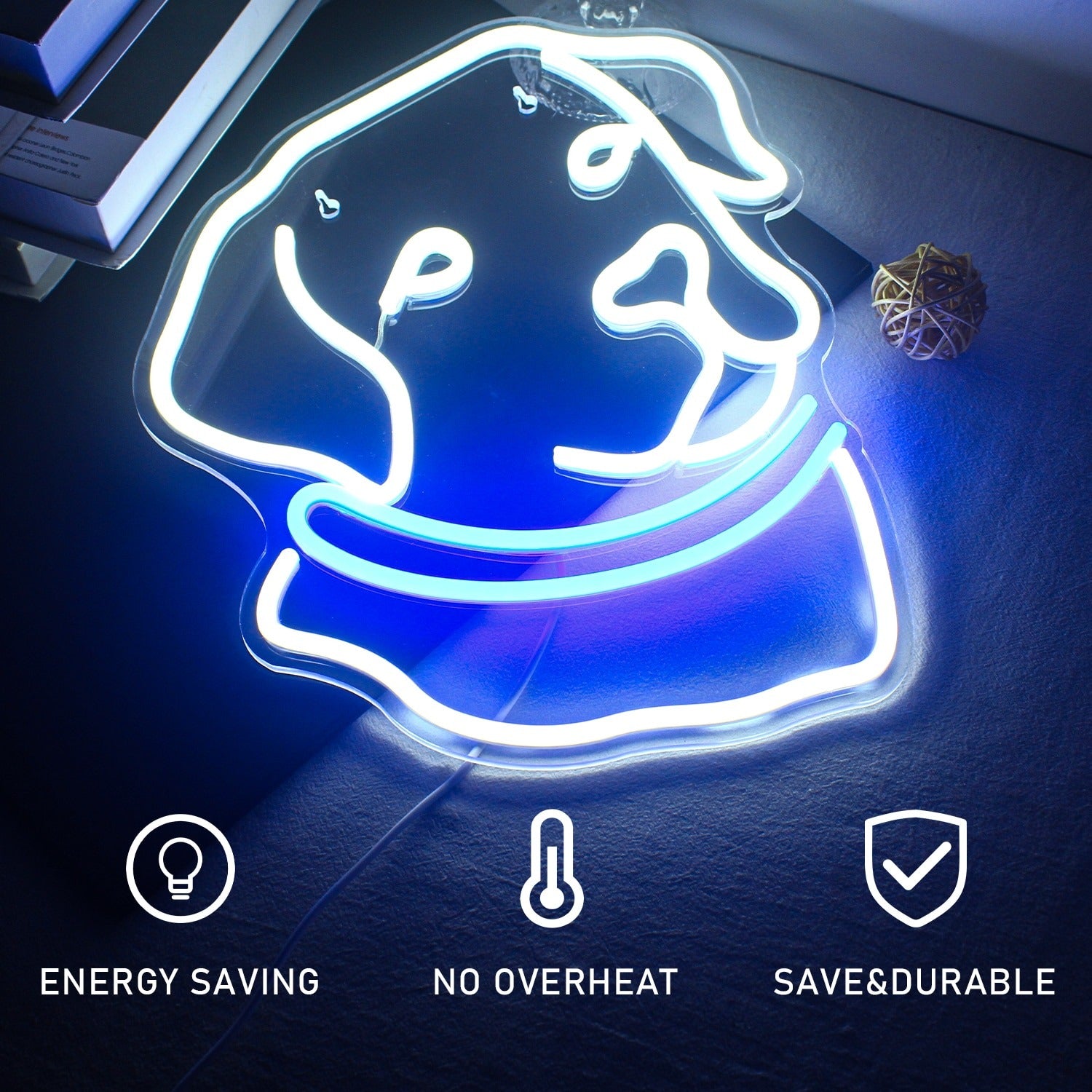 NEONIP-100% Handmade Labrador Dog LED Neon Sign