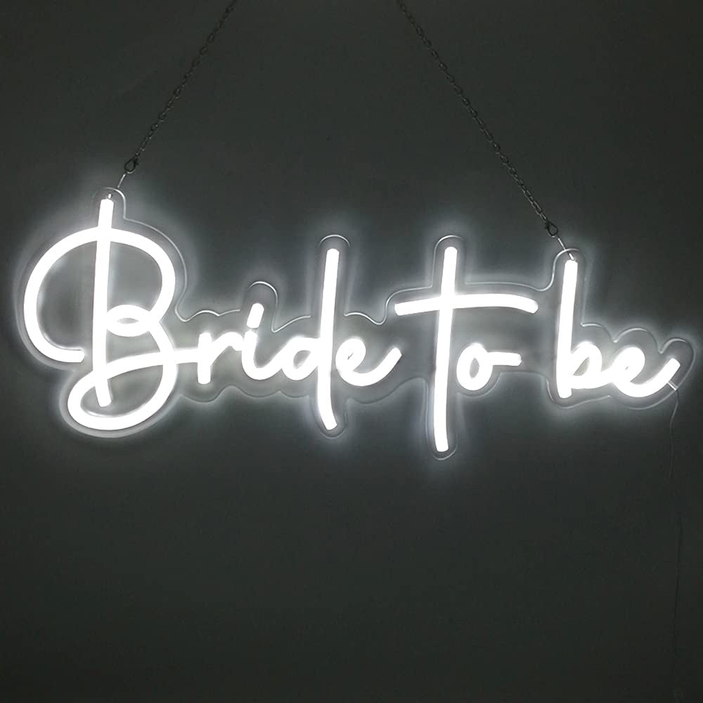 NEONIP-100% Handmade Bride to be Insegna luminosa al neon a LED