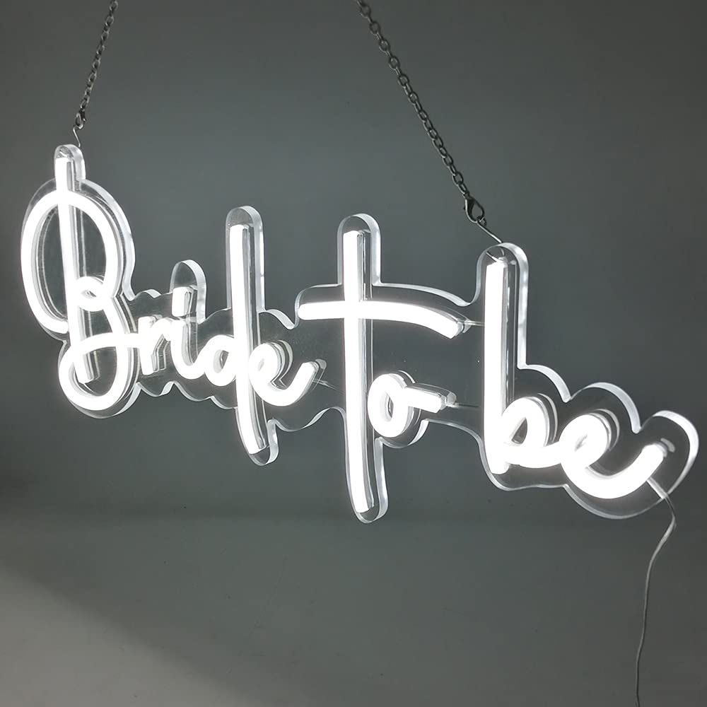 NEONIP-100% Handmade Bride to be Insegna luminosa al neon a LED