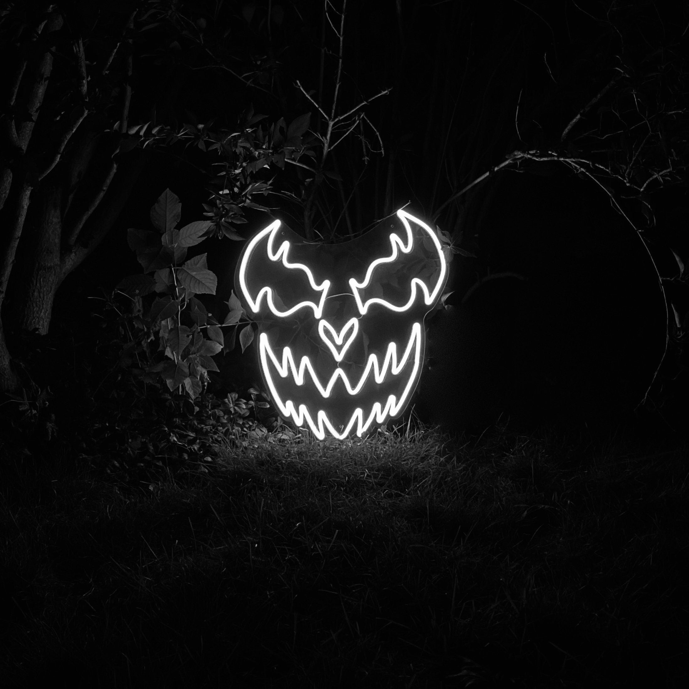 [Copy]NEONIP-100% Handmade Halloween Scary Face Neon Sign