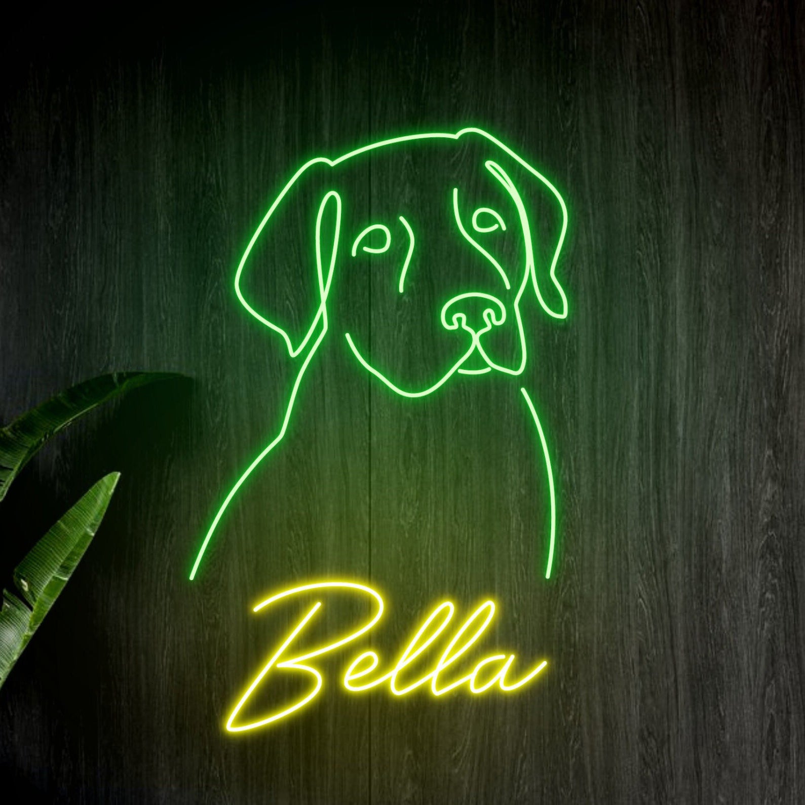 NEONIP - Personalized 100% Handmade Dog LED Neon Sign with Your Pet's Name
